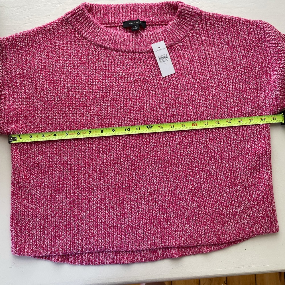 Ann Taylor marled relaxed sweater. - Picture 8 of 13